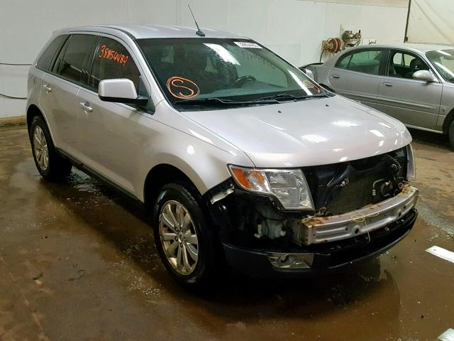 2FMDK38C89BA65021 - 2009 FORD EDGE SEL SILVER photo 1