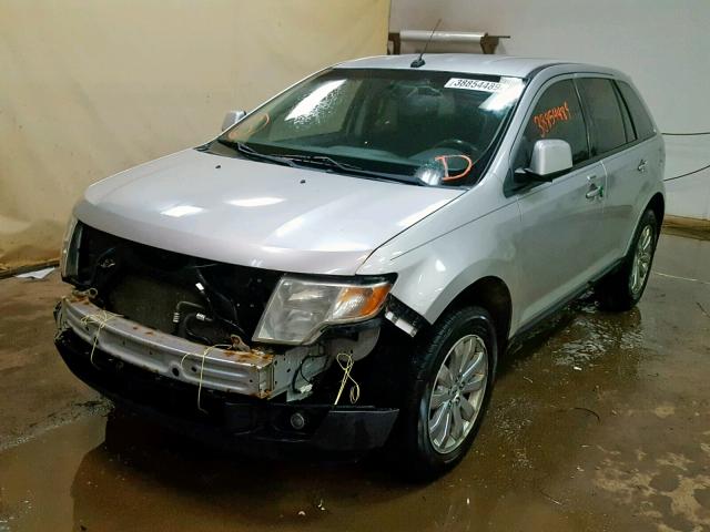 2FMDK38C89BA65021 - 2009 FORD EDGE SEL SILVER photo 2