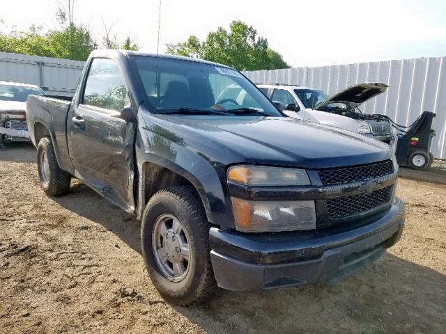 1GCCS146448147974 - 2004 CHEVROLET COLORADO BLACK photo 1