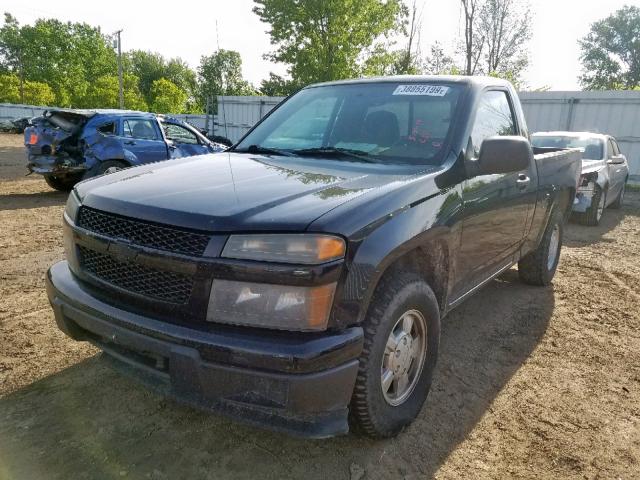 1GCCS146448147974 - 2004 CHEVROLET COLORADO BLACK photo 2