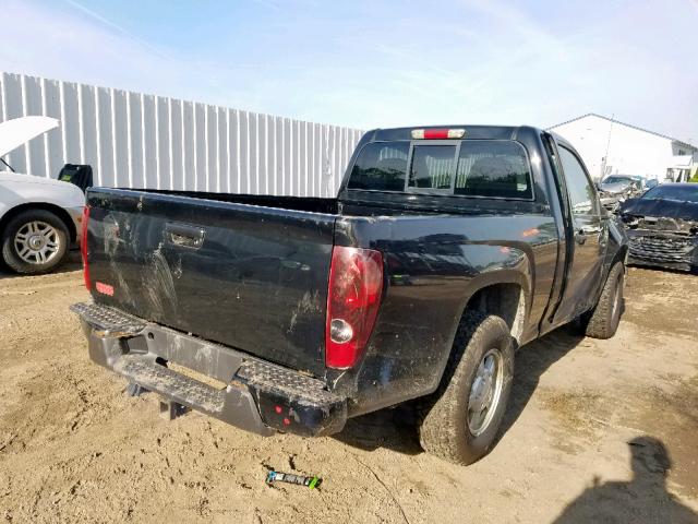 1GCCS146448147974 - 2004 CHEVROLET COLORADO BLACK photo 4