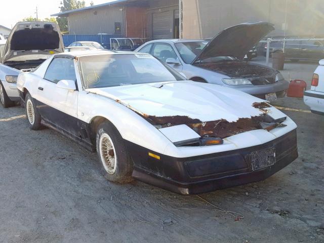 1G2AW87S9DN212658 - 1983 PONTIAC FIREBIRD T WHITE photo 1