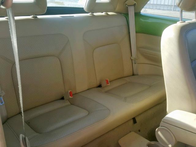 3VWCC21C1YM446396 - 2000 VOLKSWAGEN NEW BEETLE მწვანე ფოტო 6