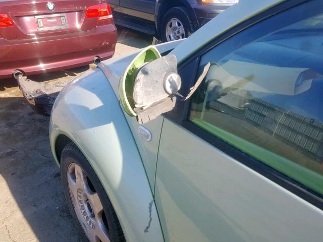 3VWCC21C1YM446396 - 2000 VOLKSWAGEN NEW BEETLE მწვანე ფოტო 9