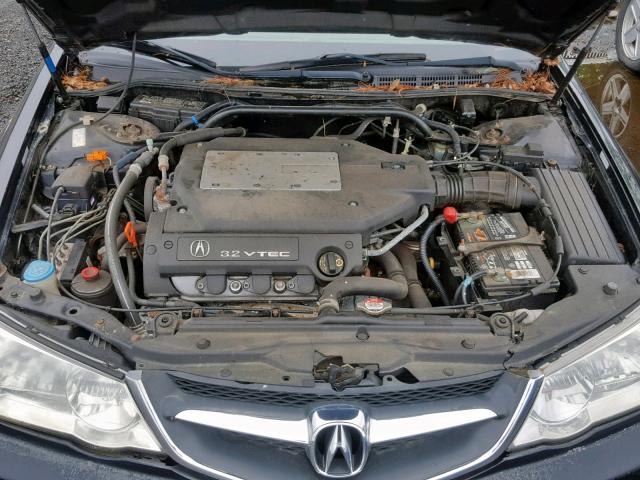 19UUA56643A084959 - 2003 ACURA 3.2TL BLACK photo 7