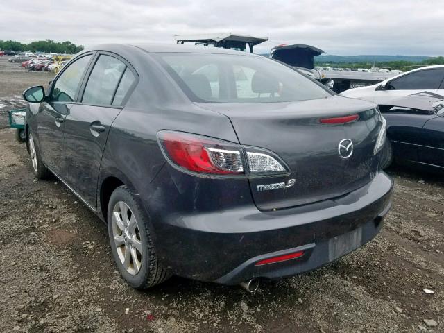 JM1BL1VG5B1380994 - 2011 MAZDA 3 I GRAY photo 3