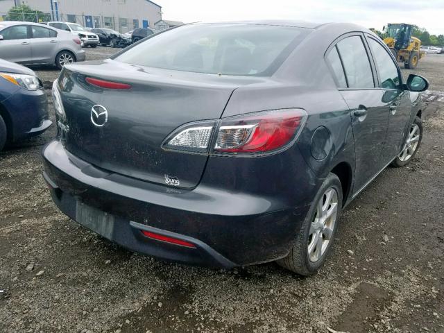 JM1BL1VG5B1380994 - 2011 MAZDA 3 I GRAY photo 4