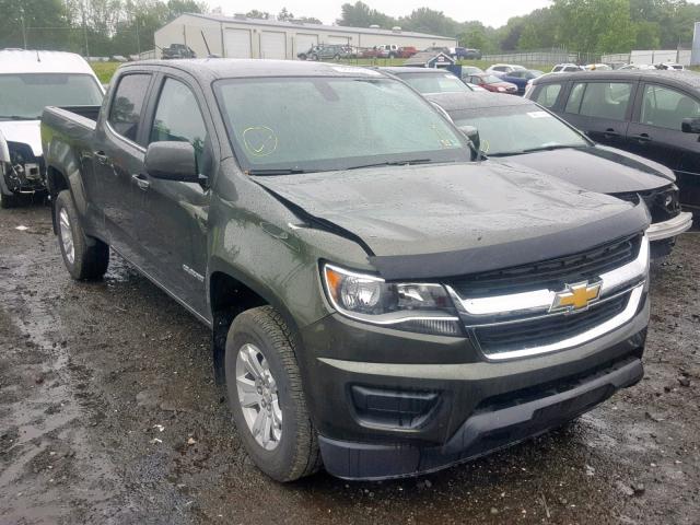 1GCGTCEN2J1109938 - 2018 CHEVROLET COLORADO L GREEN photo 1