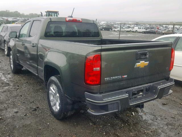 1GCGTCEN2J1109938 - 2018 CHEVROLET COLORADO L GREEN photo 3