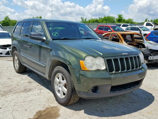 1J8GR48K38C173810 - 2008 JEEP GRAND CHER GREEN photo 1