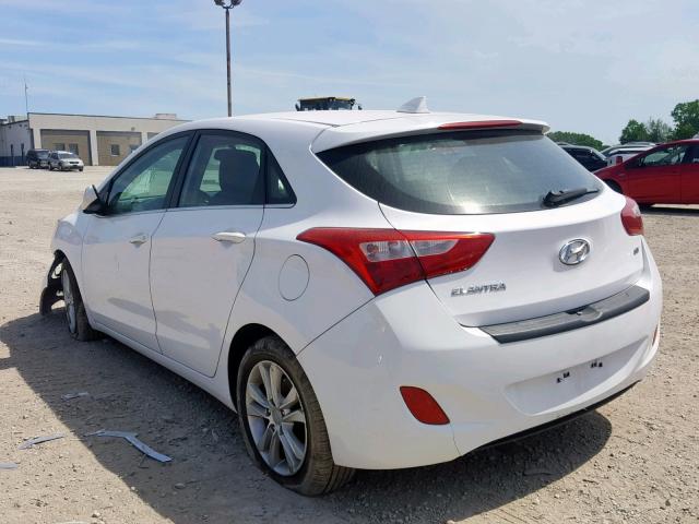 KMHD35LE0DU107217 - 2013 HYUNDAI ELANTRA GT WHITE photo 3