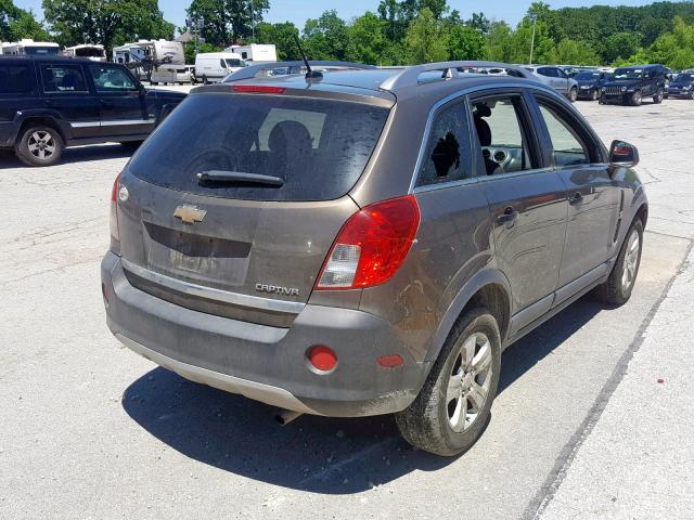 3GNAL2EK1ES620445 - 2014 CHEVROLET CAPTIVA LS 金色 照片 4