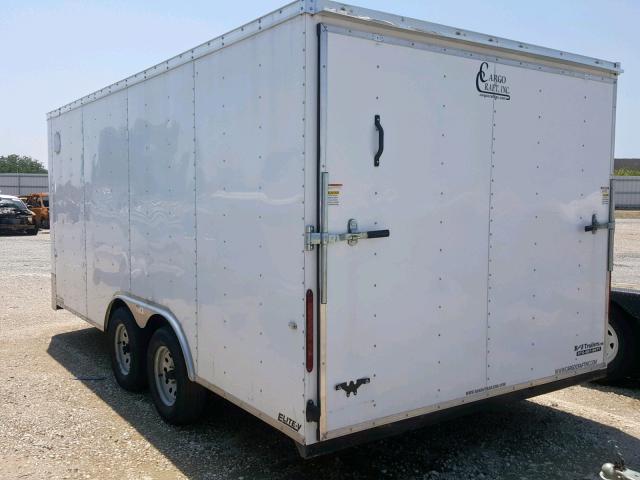 4D6EB1822HC049165 - 2017 CARGO TRAILER BLACK photo 3