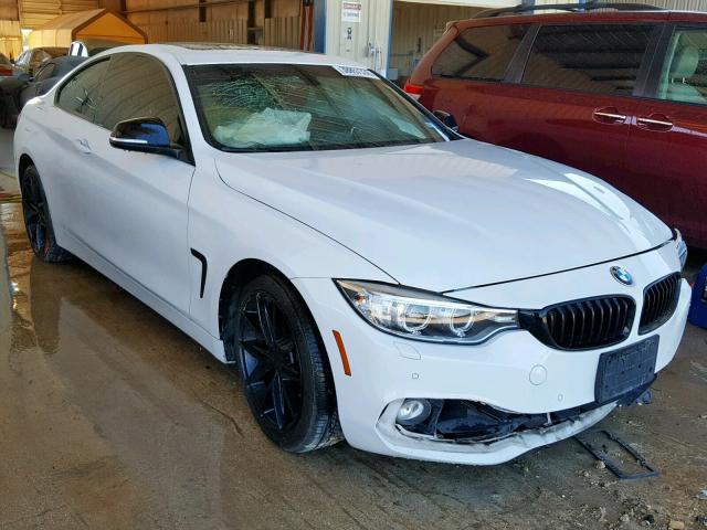 WBA3N5C51EK196204 - 2014 BMW 428 XI WHITE photo 1