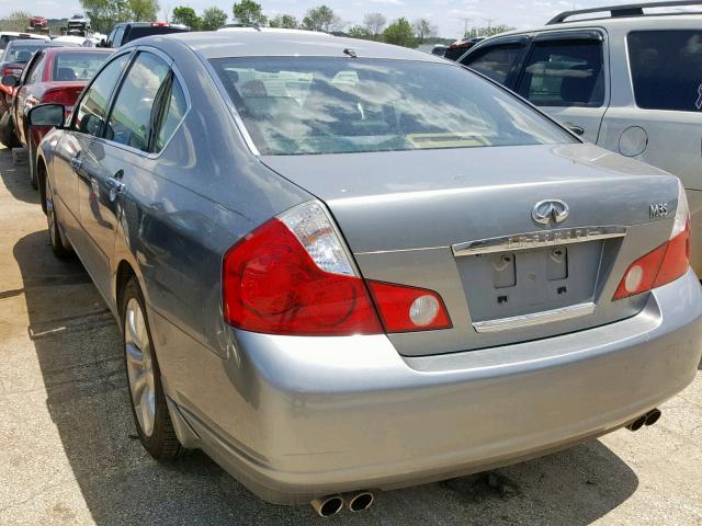 JNKAY01E47M309169 - 2007 INFINITI M35 BASE SILVER photo 3