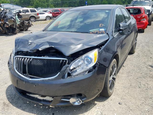 1G4PR5SK4H4107519 - 2017 BUICK VERANO SPO GRAY photo 2