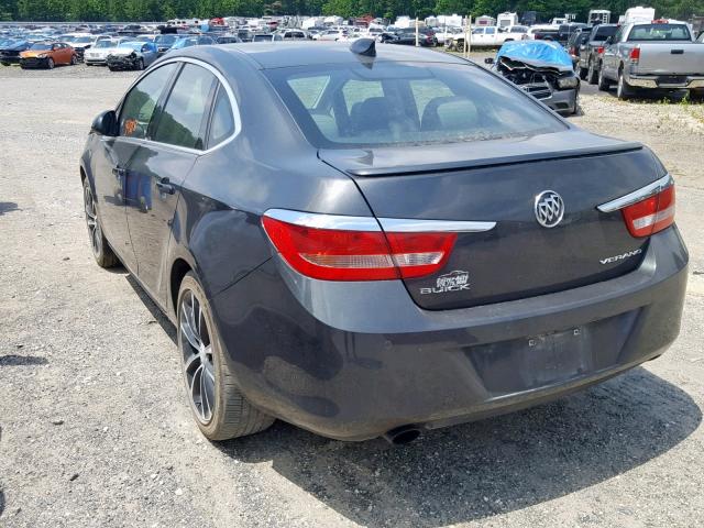 1G4PR5SK4H4107519 - 2017 BUICK VERANO SPO GRAY photo 3