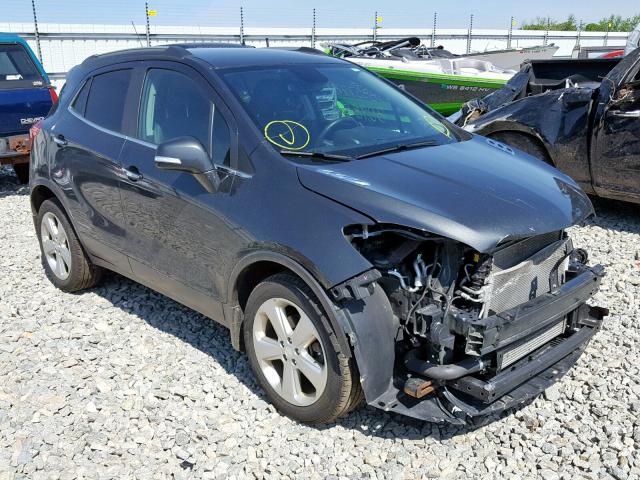 KL4CJASB7GB560119 - 2016 BUICK ENCORE GRAY photo 1