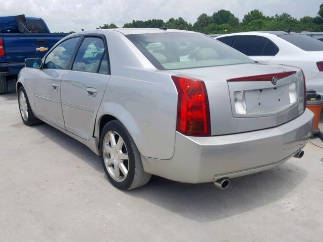 1G6DP567250127664 - 2005 CADILLAC CTS HI FEA SILVER photo 3