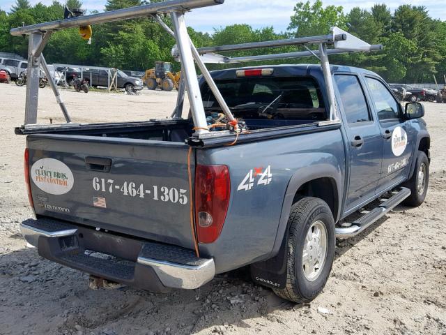 1GCDT136868214565 - 2006 CHEVROLET COLORADO TURQUOISE photo 4