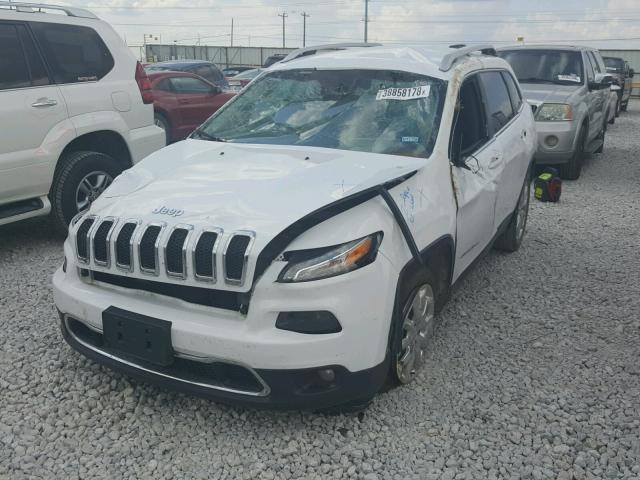 1C4PJLDB0GW290689 - 2016 JEEP CHEROKEE L WHITE photo 2