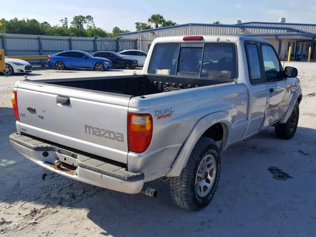 4F4YR16U13TM20238 - 2003 MAZDA B3000 CAB SILVER photo 4