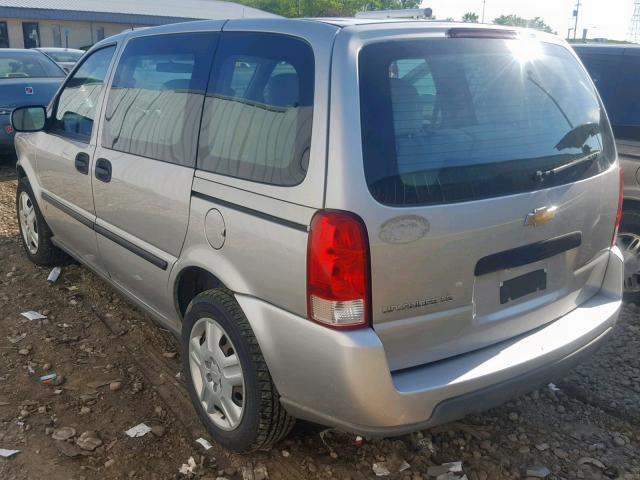 1GNDU23187D187035 - 2007 CHEVROLET UPLANDER L 银色 照片 3