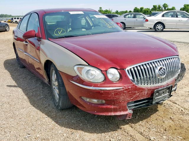 2G4WD582X91119110 - 2009 BUICK LACROSSE C BLUE photo 1