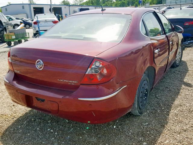 2G4WD582X91119110 - 2009 BUICK LACROSSE C BLUE photo 4