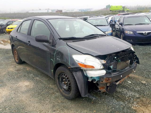 JTDBT923891326616 - 2009 TOYOTA YARIS BLACK photo 1