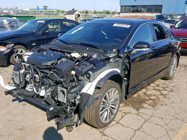 3LN6L5D94KR619254 - 2019 LINCOLN MKZ RESERV BLACK photo 2