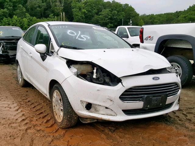 3FADP4AJ2EM125460 - 2014 FORD FIESTA S WHITE photo 1