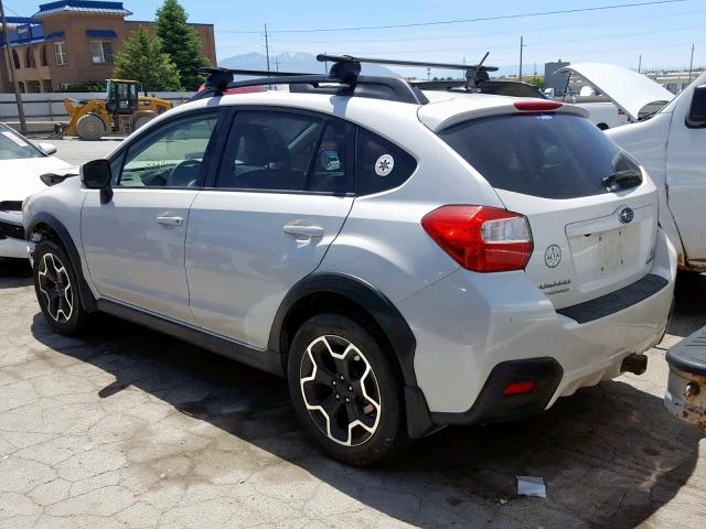 JF2GPAKC9E8255876 - 2014 SUBARU XV CROSSTR WHITE photo 3