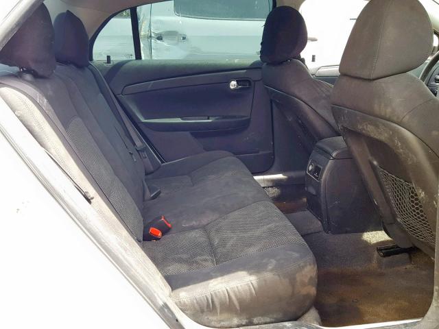 1G1ZC5E08CF226060 - 2012 CHEVROLET MALIBU 1LT თეთრი ფოტო 6