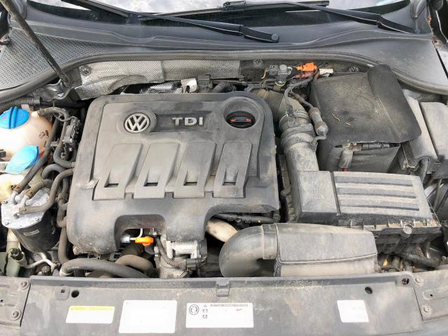 1VWBN7A30EC007318 - 2014 VOLKSWAGEN PASSAT SE BLACK photo 9