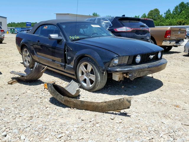 1ZVFT85H365112542 - 2006 FORD MUSTANG GT BLACK photo 1