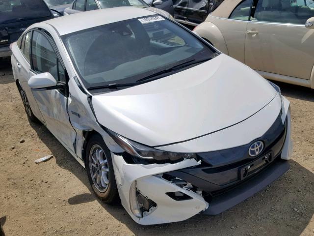 JTDKARFP7J3101275 - 2018 TOYOTA PRIUS PRIM 白色 照片 1
