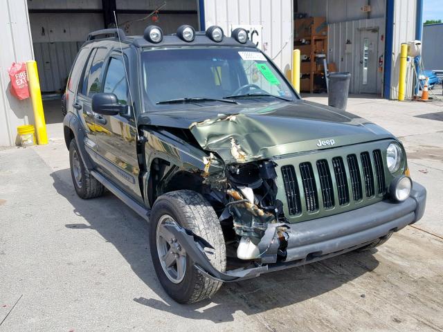 1J4GL38K56W215144 - 2006 JEEP LIBERTY RE GREEN photo 1