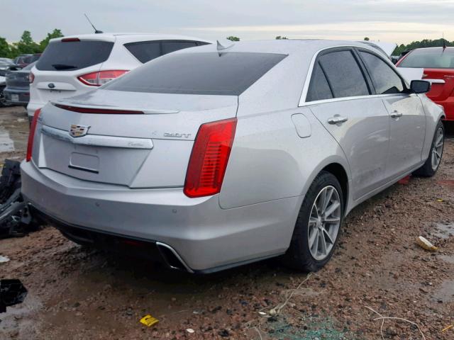 1G6AR5SX4J0115934 - 2018 CADILLAC CTS LUXURY SILVER photo 4