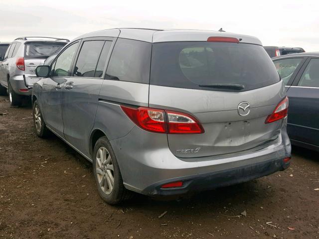 JM1CW2BL7C0129999 - 2012 MAZDA 5 GRAY photo 3