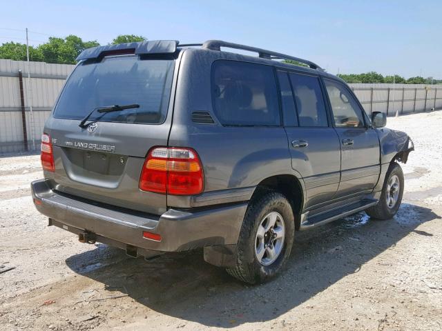 JT3HT05J1Y0114164 - 2000 TOYOTA LAND CRUIS GRAY photo 4