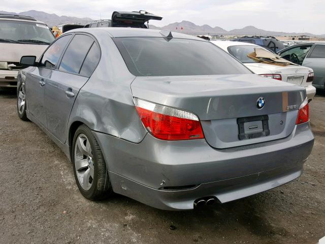 WBANA53575B863314 - 2005 BMW 525 I GRAY photo 3