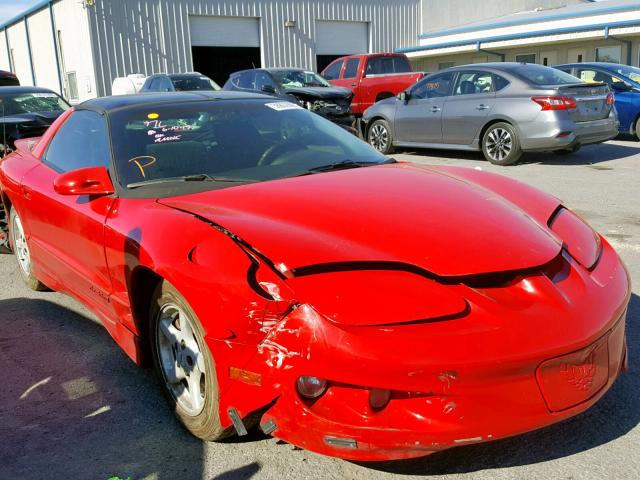 2G2FS22K512113302 - 2001 PONTIAC FIREBIRD RED photo 1