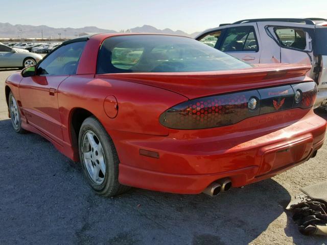 2G2FS22K512113302 - 2001 PONTIAC FIREBIRD RED photo 3