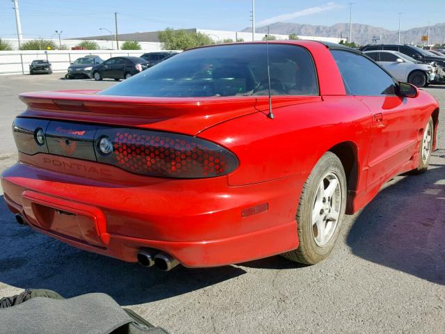 2G2FS22K512113302 - 2001 PONTIAC FIREBIRD RED photo 4