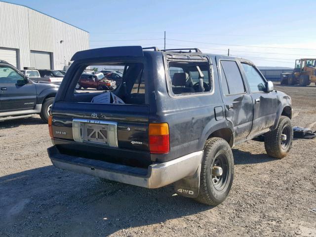 JT3VN39W7N8039925 - 1992 TOYOTA 4RUNNER VN BLACK photo 4