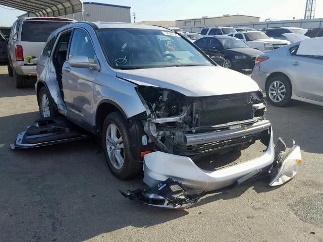 JHLRE3H79BC001504 - 2011 HONDA CR-V EXL SILVER photo 1