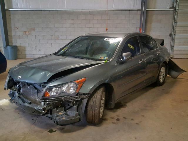 1HGCP2F32CA226515 - 2012 HONDA ACCORD LX GRAY photo 2