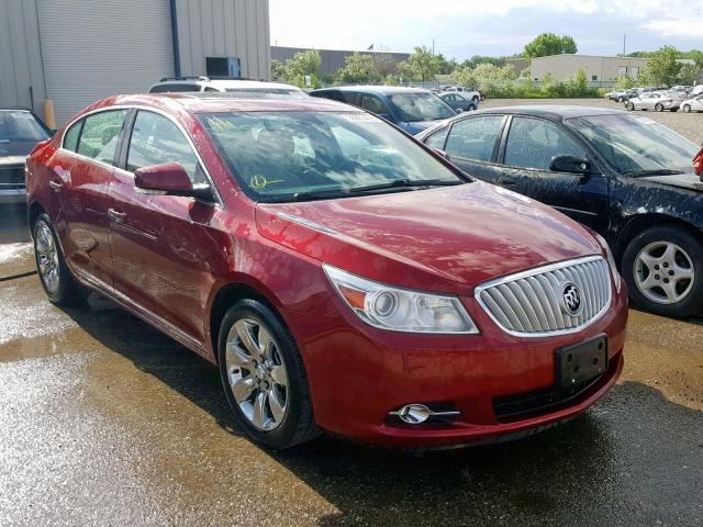 1G4GD5ED8BF221739 - 2011 BUICK LACROSSE C RED photo 1