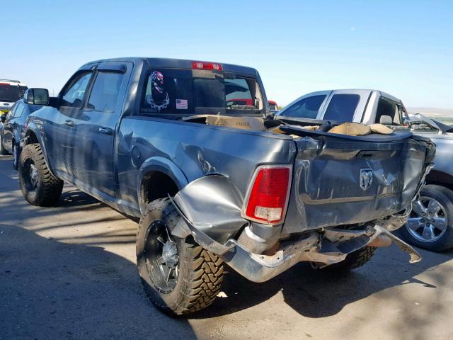 3C6UR5FL7DG615417 - 2013 RAM 2500 LARAM GRAY photo 3